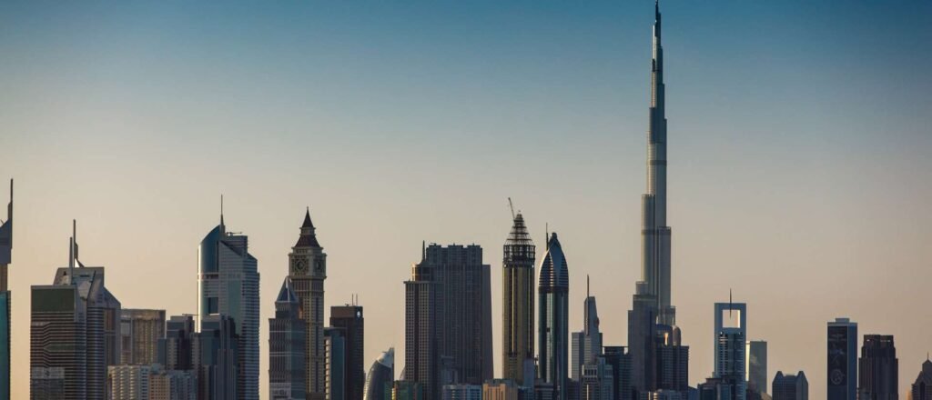 Stunning view of Dubai’s skyline at sunset, inspiring entrepreneurs to start a business in Dubai in 2025